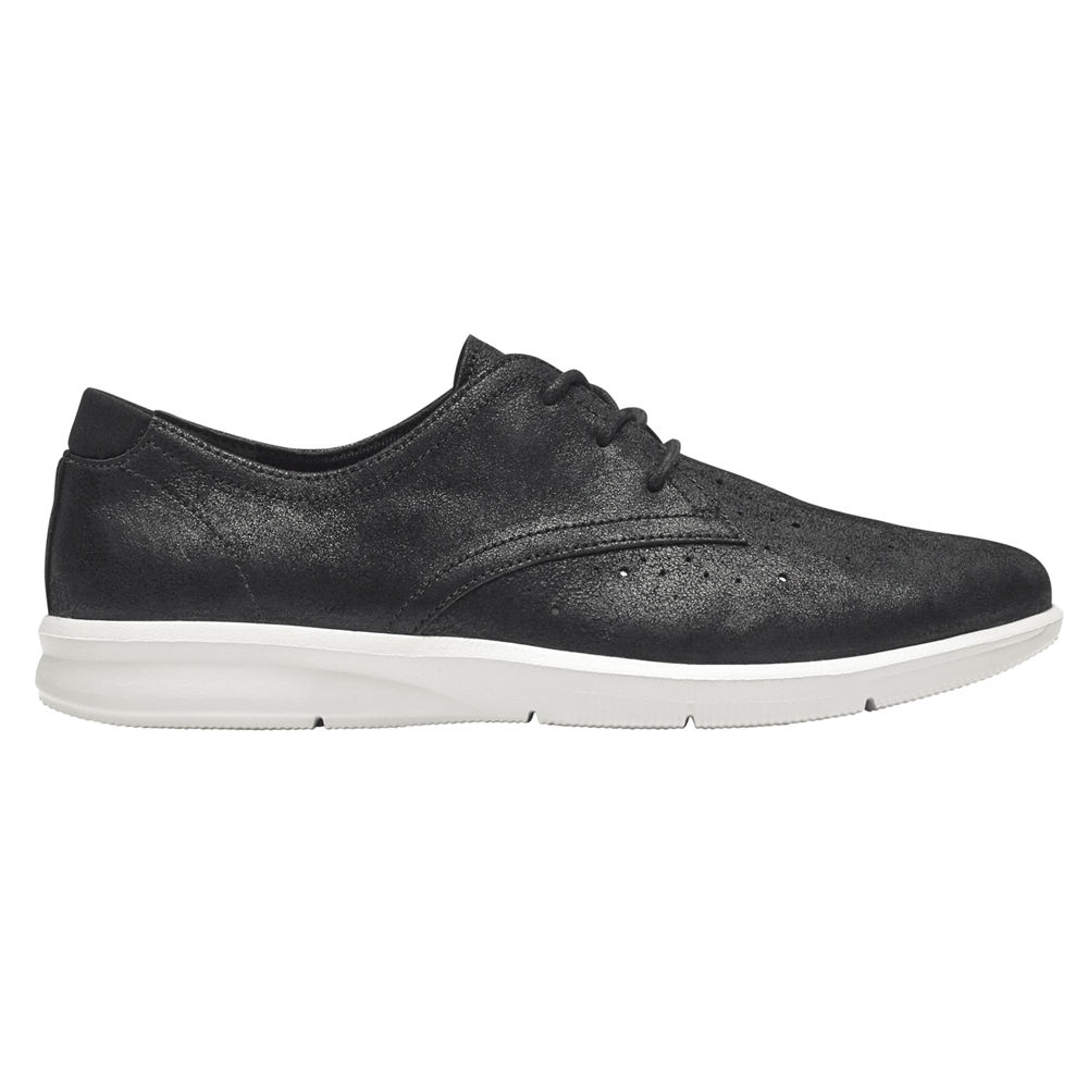 Rockport Womens Ayva - Oxfords Black - IMO765210